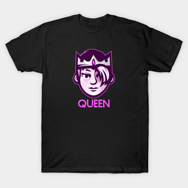 Cool Queen T-Shirt by Johnitees